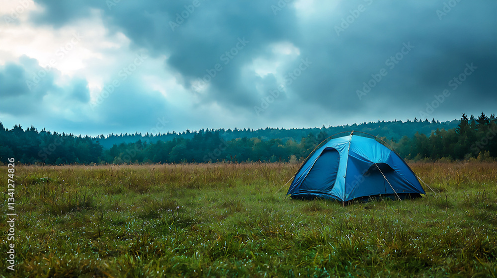 tent on grassy field tent on grassy field