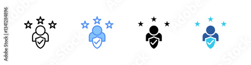 Reliability Multistyle Icon Sheet