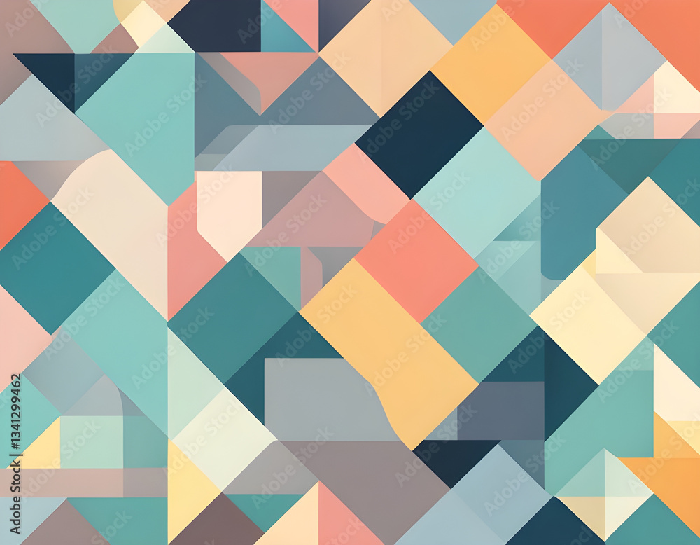 Abstract geometric vector like rectangle, square, triangle and polygon background Abstract geometric vector like rectangle, square, triangle and polygon background
