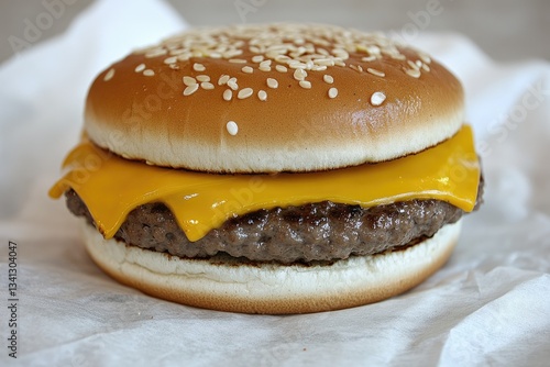 Cheesy hamburger