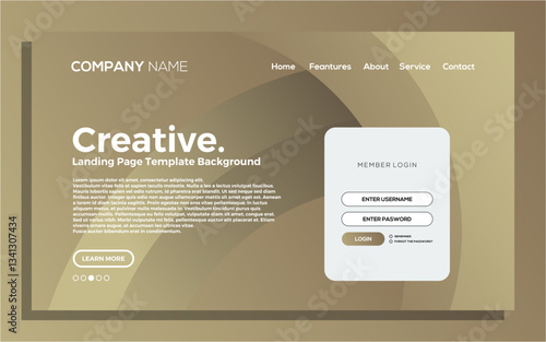 Landing Page Design Set 
