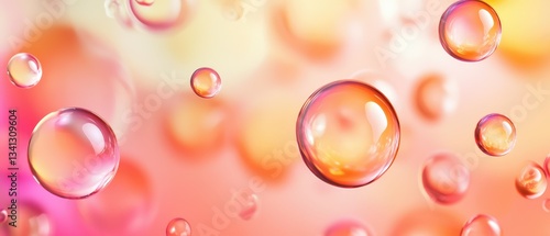 Bright and colorful abstract background with a modern glassmorphism effect, soft blur, and translucent shapes.