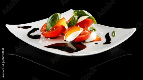Caprese Salad Exquisite Presentation: A Culinary Masterpiece