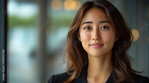 Wallpaper Mural Diverse professional portrait, soft light, minimal background, conveying unity and professionalism Torontodigital.ca