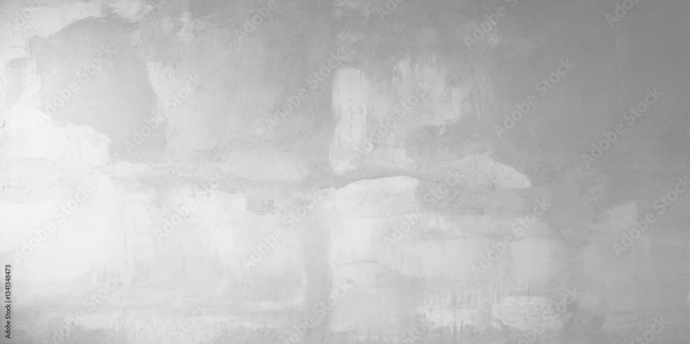 Fototapeta premium White old concrete wall grunge texture. 