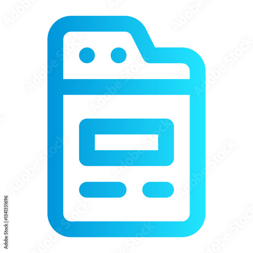 icon copywriting with style gradient