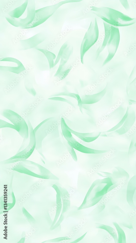 Delicate Pale Green Abstract Design Patterns for Home Decor Delicate Pale Green Abstract Design Patterns for Home Decor