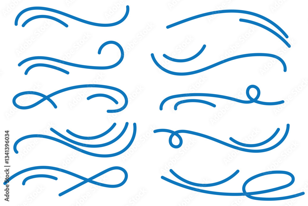 Flourish Decorative Design Elements Flourish Decorative Design Elements