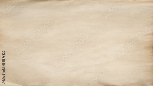 Old Parchment Paper Sheet Vintage Aged Or Texture Vector Illustration