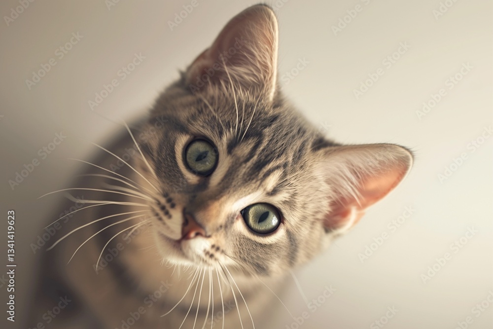 かわいい仔猫のポートレート かわいい仔猫のポートレート