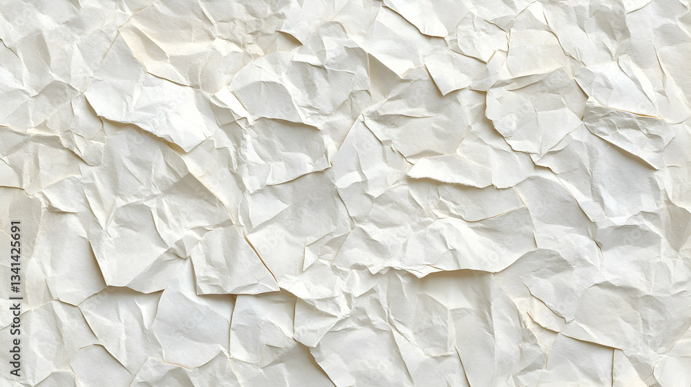Obraz premium Crumpled paper texture background