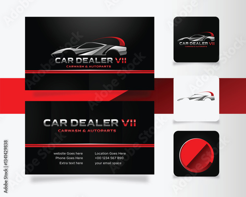car company business card