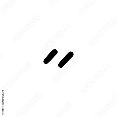 Hand-drawn highlight line. Abstract random doodle icon.