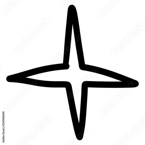 Sparkle Hand-drawn Shape