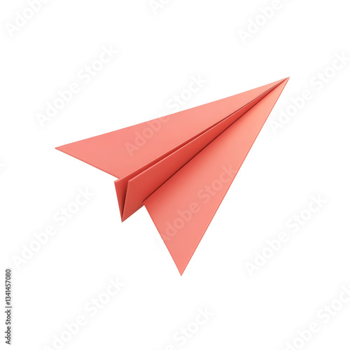 Wallpaper Mural paper plane isolated on transparent background Torontodigital.ca