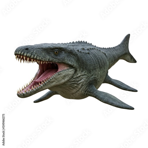 mosasaurs 3d render