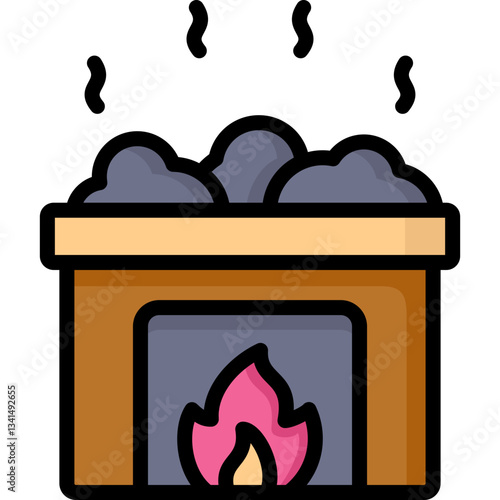 heater sauna icon