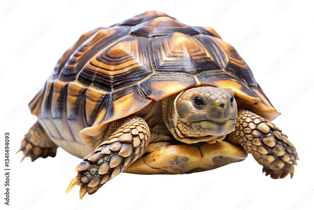 Fototapeta premium tortoice isolated on transparent background 