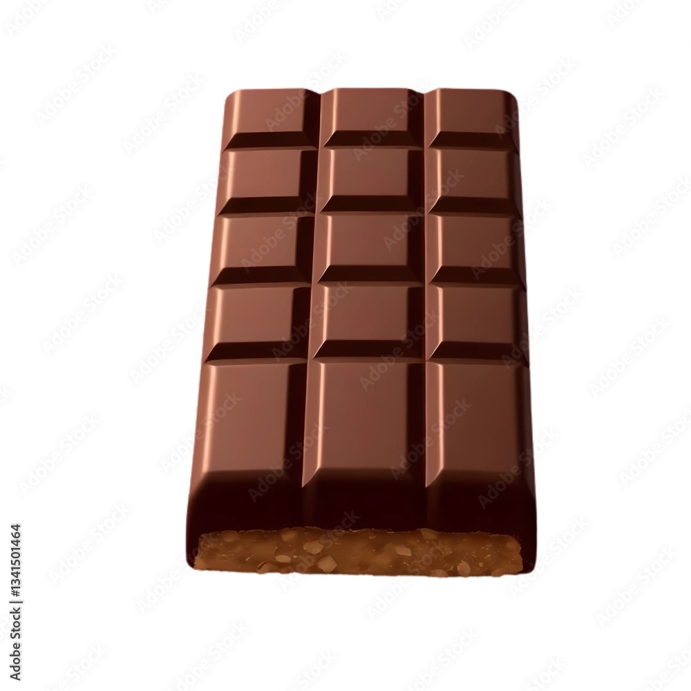 chocolate bar on white background chocolate bar on white background