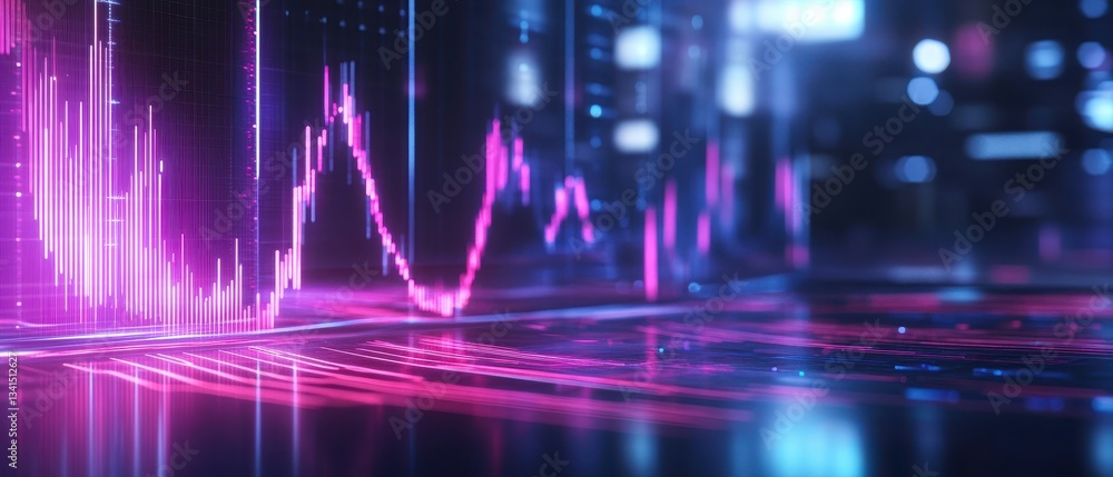 A vibrant digital representation of data trends with colorful graphs and lines, depicting a futuristic financial or technological environment. A vibrant digital representation of data trends with colorful graphs and lines, depicting a futuristic financial or technological environment.