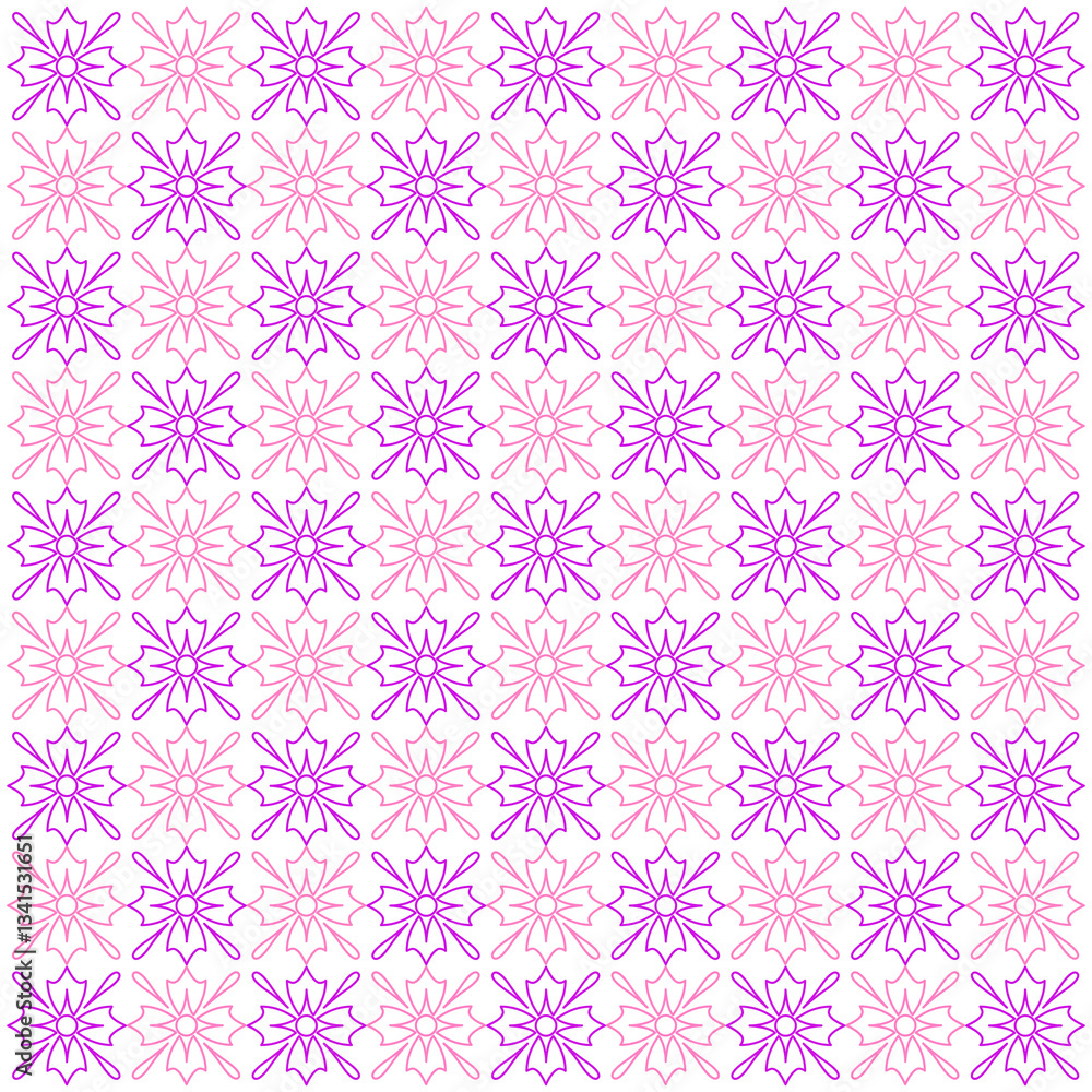 448?.eps seamless pattern with pink flowers 448?.eps seamless pattern with pink flowers