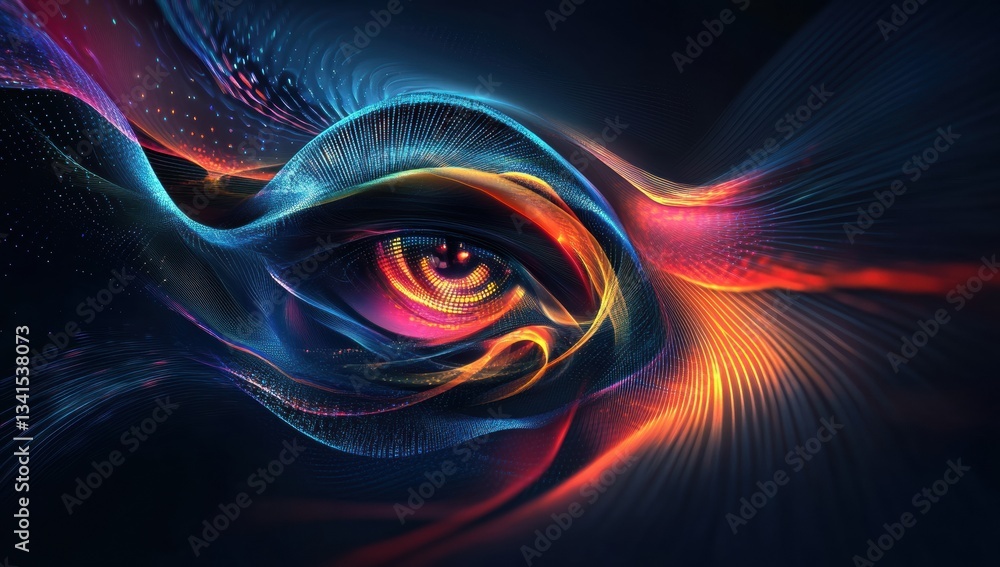 Obraz premium abstract fractal background