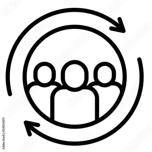 Diversity And Inclusion  Icon Element For Design	