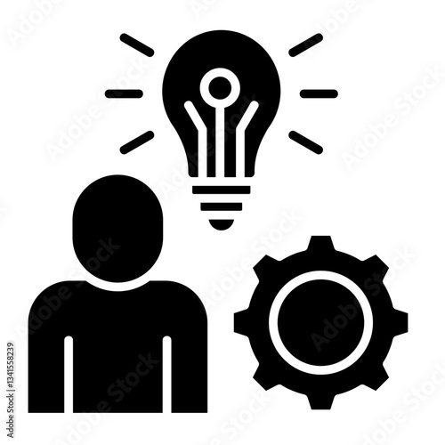 Innovation  Icon Element For Design	