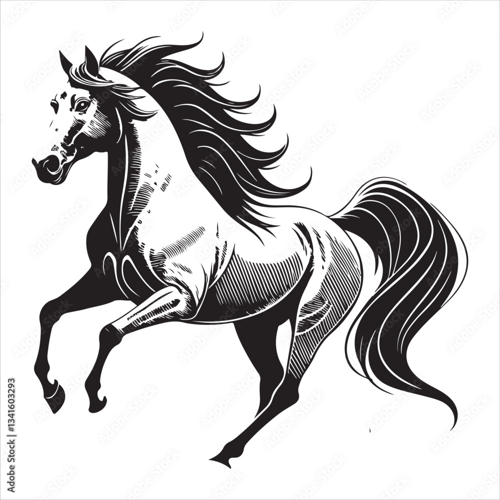 Obraz premium Horse Vector 