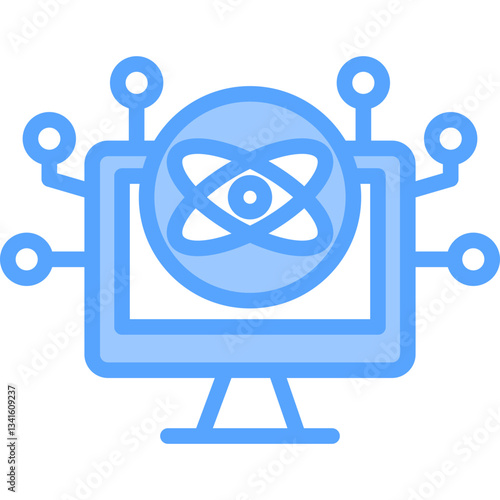 Quantum Computing Icon