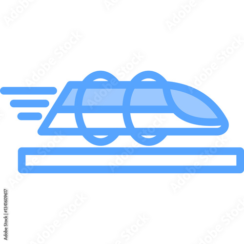 Hyperloop Transport Icon