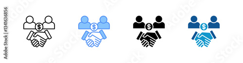 Engagement Multi Style Icon Sheet