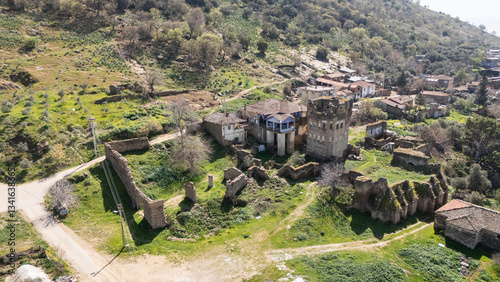 Arpaz Castle, locally known as Arpaz Kalesi, built in the first half of the 19th century by the local Bey (an Ottoman Lord) Hacı Hasan lies in Esenkoy, Nazili, Aydin in Turkey