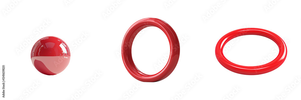 On a transparent background, a lone red pin is depicted, having been created with Generative Ai On a transparent background, a lone red pin is depicted, having been created with Generative Ai