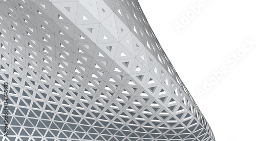 Parametric Architectural Structures – Futuristic Geometric Facades in Perspective