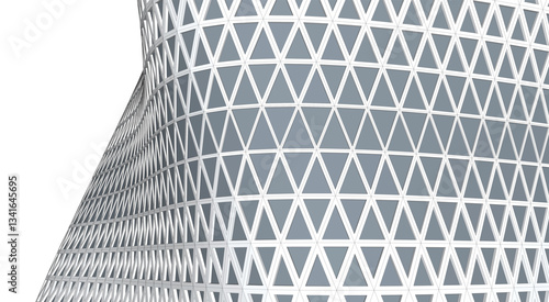 Parametric Architectural Structures – Futuristic Geometric Facades in Perspective