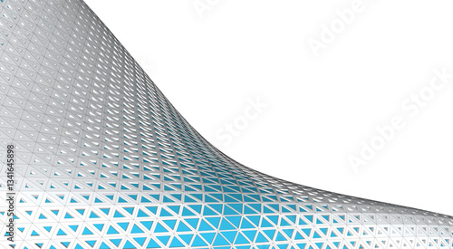Parametric Architectural Structures – Futuristic Geometric Facades in Perspective