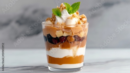 Wallpaper Mural Discover the delightful layers of halo-halo, a traditional Filipino dessert featuring crushed ice, fruits, sweetened beans, and ube ice cream, perfect for warm days Torontodigital.ca