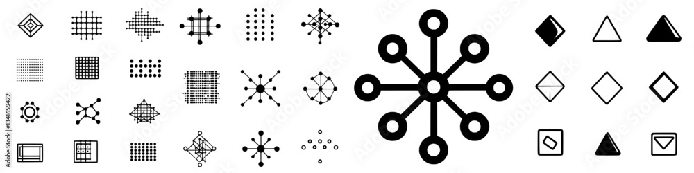 Abstract geometric patterns and designs showcasing lines and shapes in black and white Abstract geometric patterns and designs showcasing lines and shapes in black and white