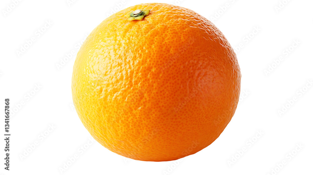 A single vibrant orange fruit against a contrasting background A single vibrant orange fruit against a contrasting background
