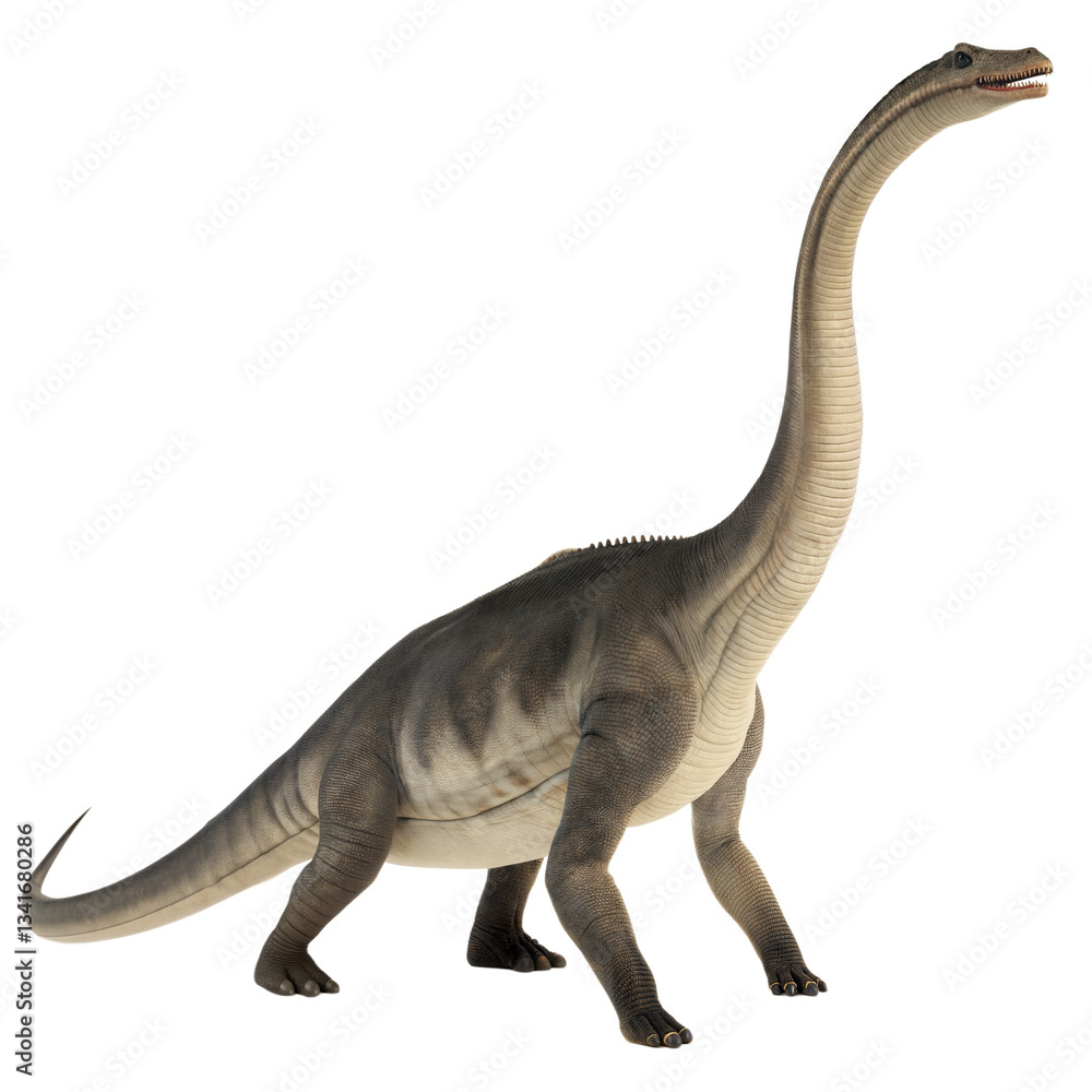 Fototapeta premium Elasmosaurus AI Generated Image