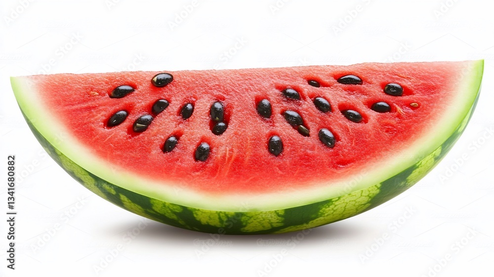 Watermelon slice isolated on white background Watermelon slice isolated on white background