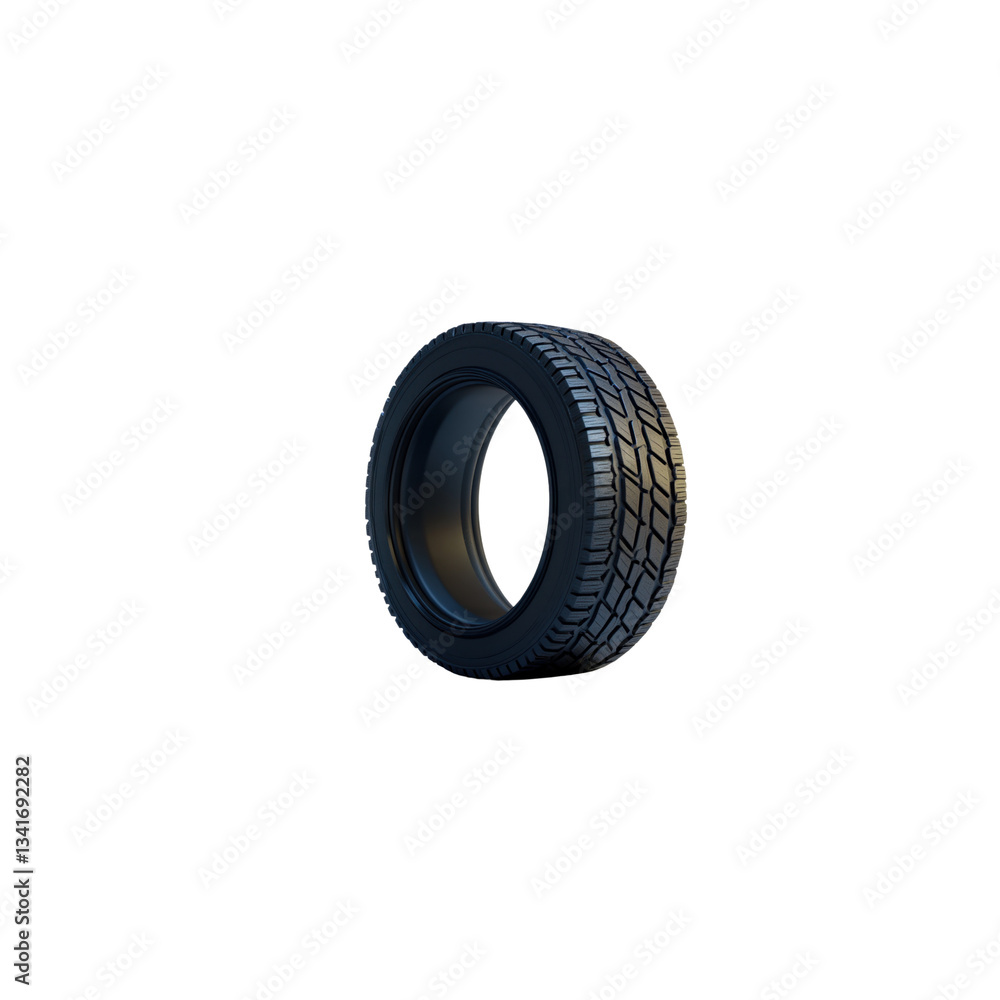 A tiny black tire sits prominently, showcasing its cute dot-like shape and intricate tread design against a transparent backdrop. A tiny black tire sits prominently, showcasing its cute dot-like shape and intricate tread design against a transparent backdrop.