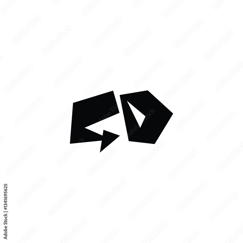 GD monogram logo design letter text name symbol monochrome logotype alphabet character simple logo GD monogram logo design letter text name symbol monochrome logotype alphabet character simple logo