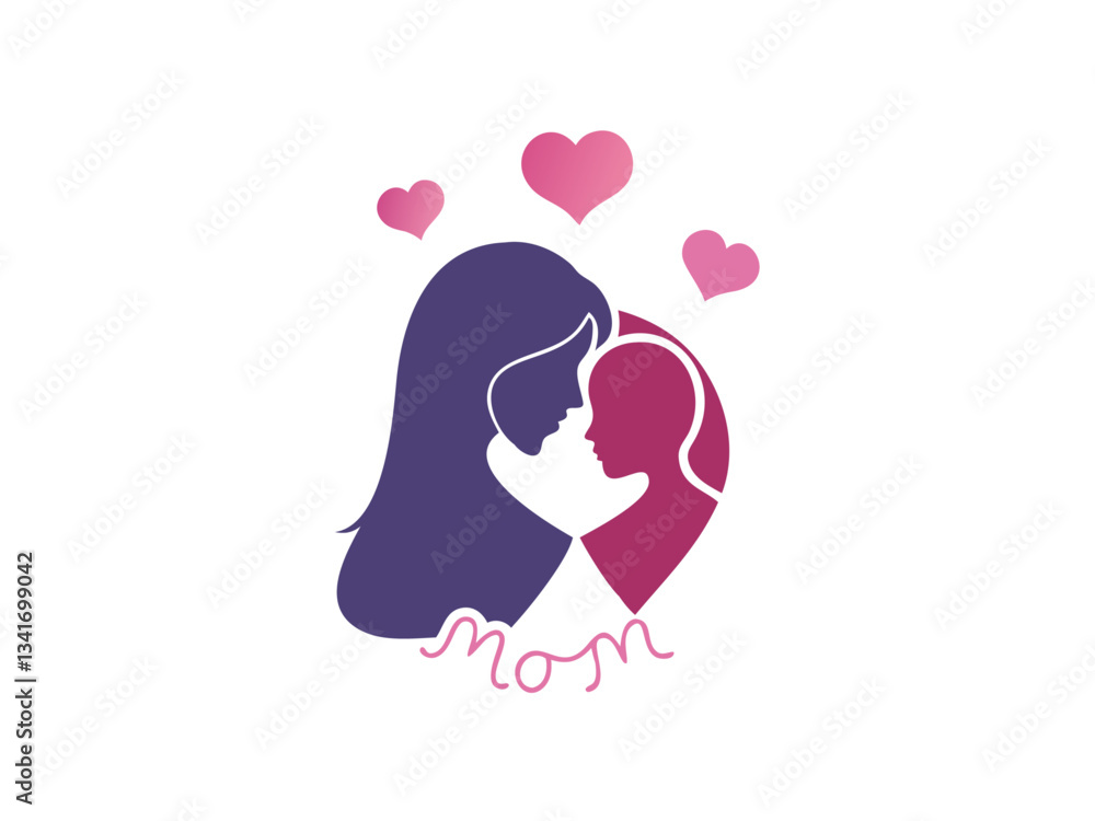 Happy Mother's Day design featuring a loving mother and child silhouette.
A simple, elegant design perfect for Mother's Day cards, apparel, or home decor. color full silhouette design Mother's day. Happy Mother's Day design featuring a loving mother and child silhouette.
A simple, elegant design perfect for Mother's Day cards, apparel, or home decor. color full silhouette design Mother's day.