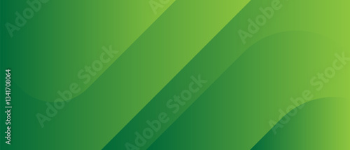 Abstract green graphic design banner pattern background template.