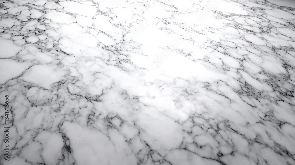 White Marble Texture with Gray Veining Close Up Detail White Marble Texture with Gray Veining Close Up Detail