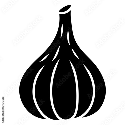 vegetable onion vector icon