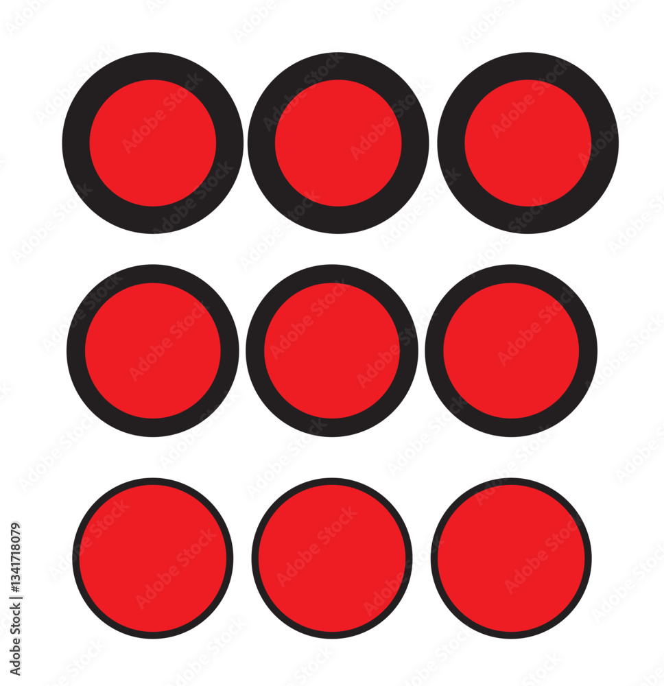 Vector horizontal ellipsis menu icon. Black, white background. Perfect for app and web interfaces, infographics, presentations, marketing, etc. Vector horizontal ellipsis menu icon. Black, white background. Perfect for app and web interfaces, infographics, presentations, marketing, etc.