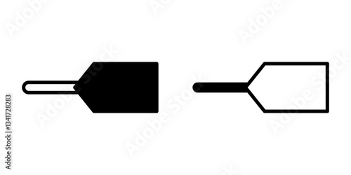 Industrial bus line icon simple vector. Electric circuit. Central computer